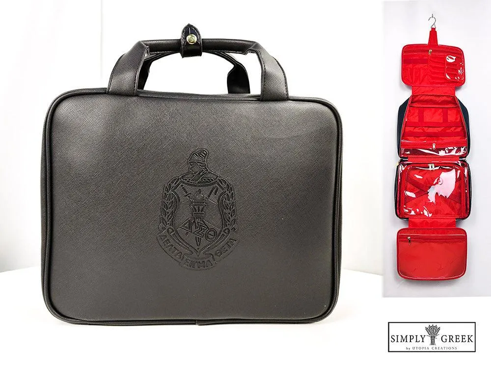 ΔΣΘ Oversized Hanging Toiletry Bag