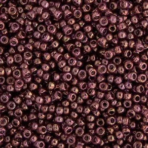 11-312, Miyuki 22g Amethyst Gold Luster