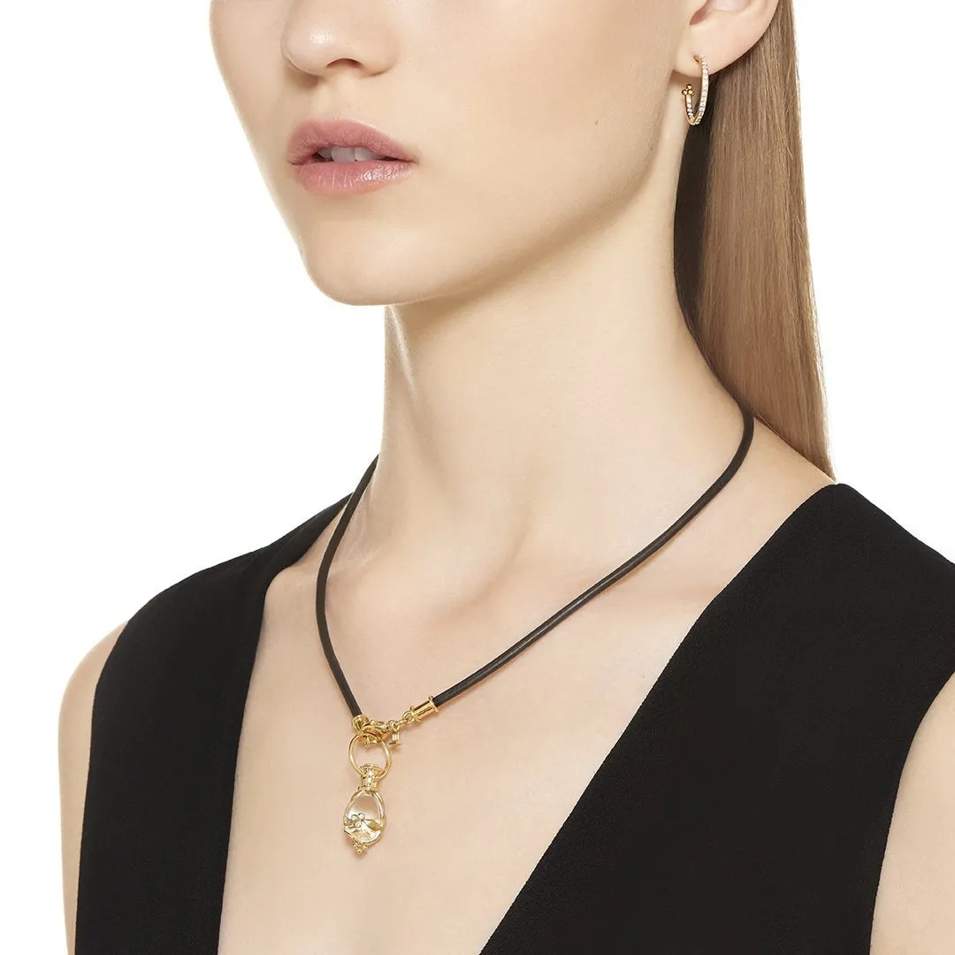 18K Vine Amulet