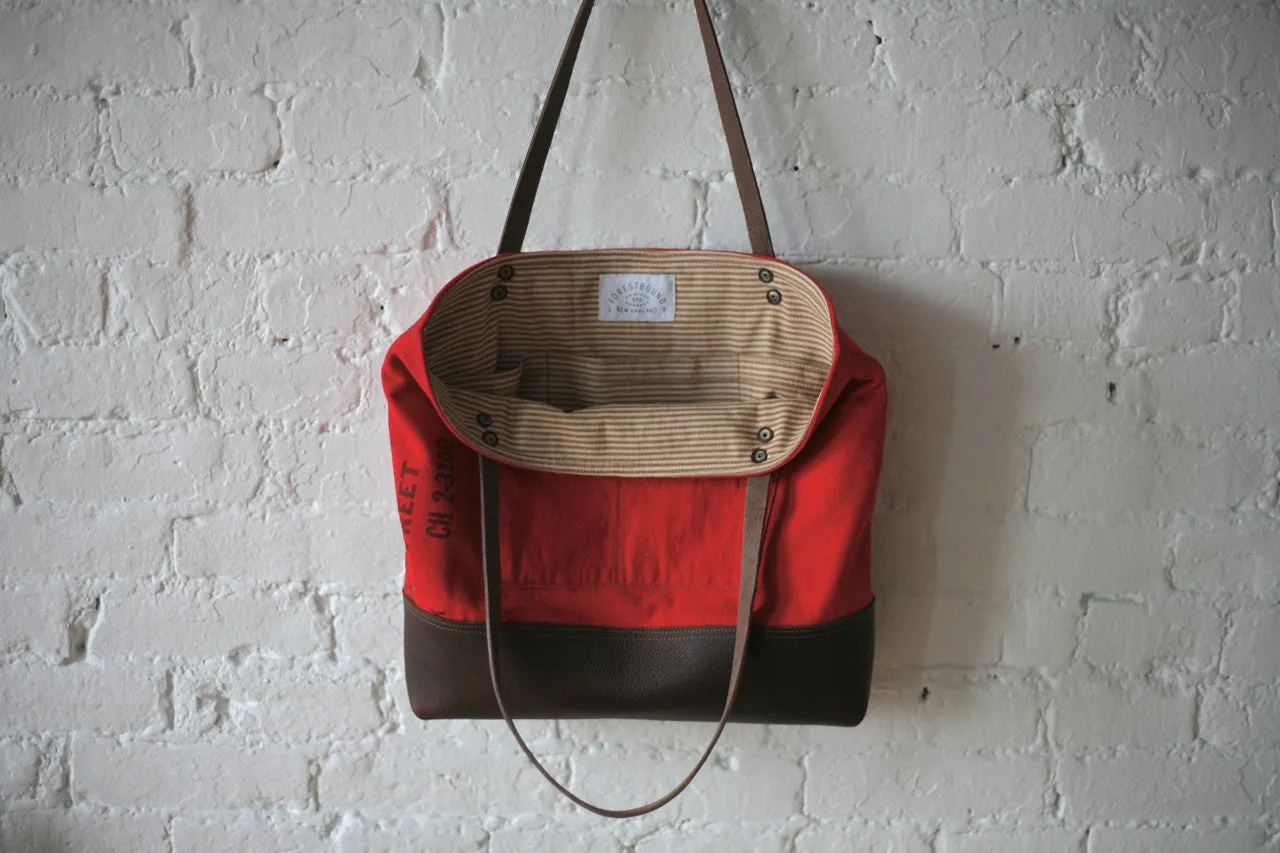 1940's era Work Apron Carryall