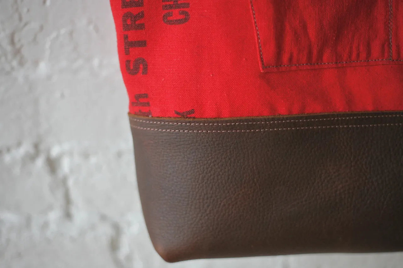 1940's era Work Apron Carryall