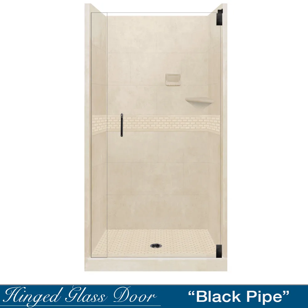 ABFSPECIAL-Classic Desert Sand Small Alcove Shower Kit (FREE F92 FAUCET)