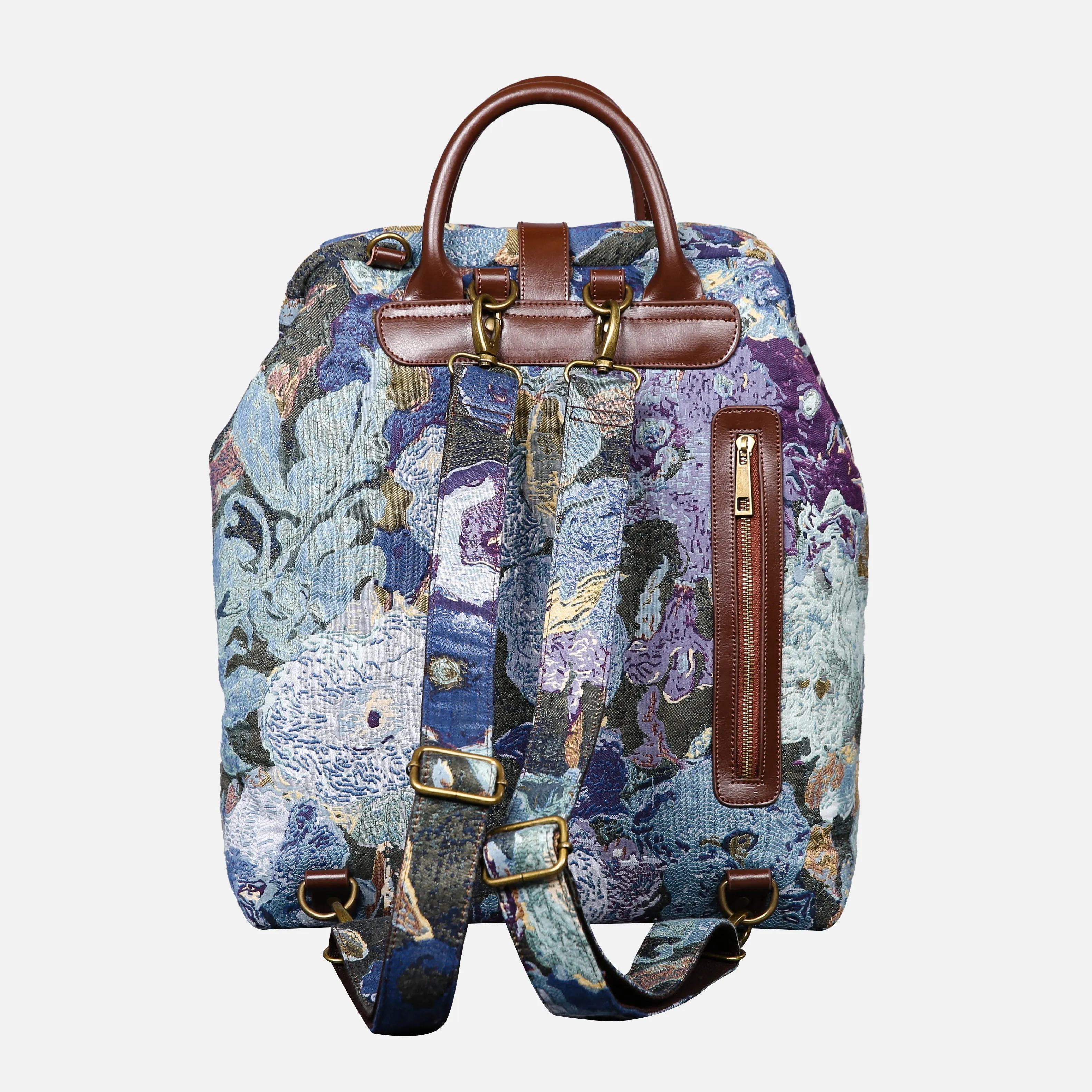 Abstract Blue Carpet Laptop Backpack