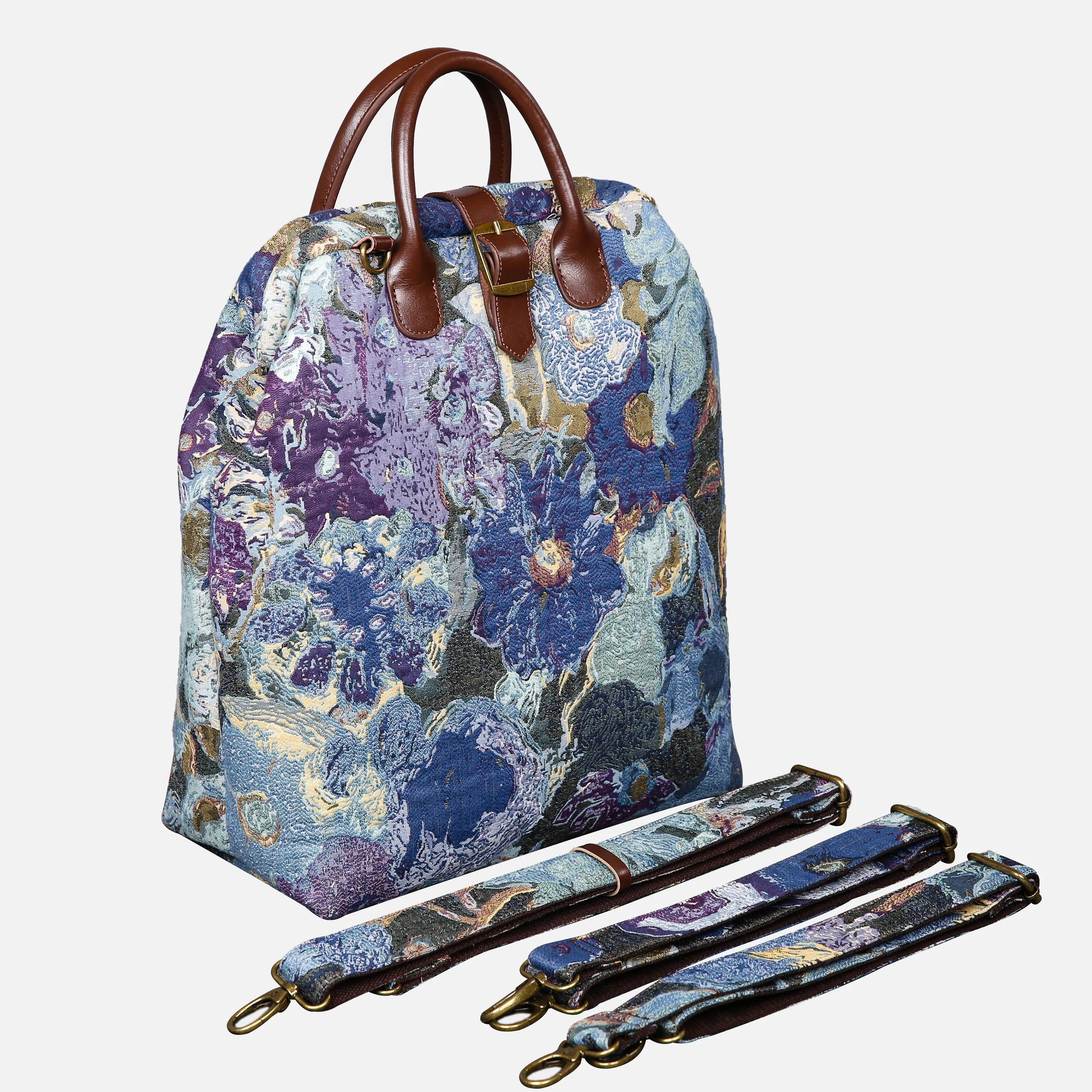 Abstract Blue Carpet Laptop Backpack