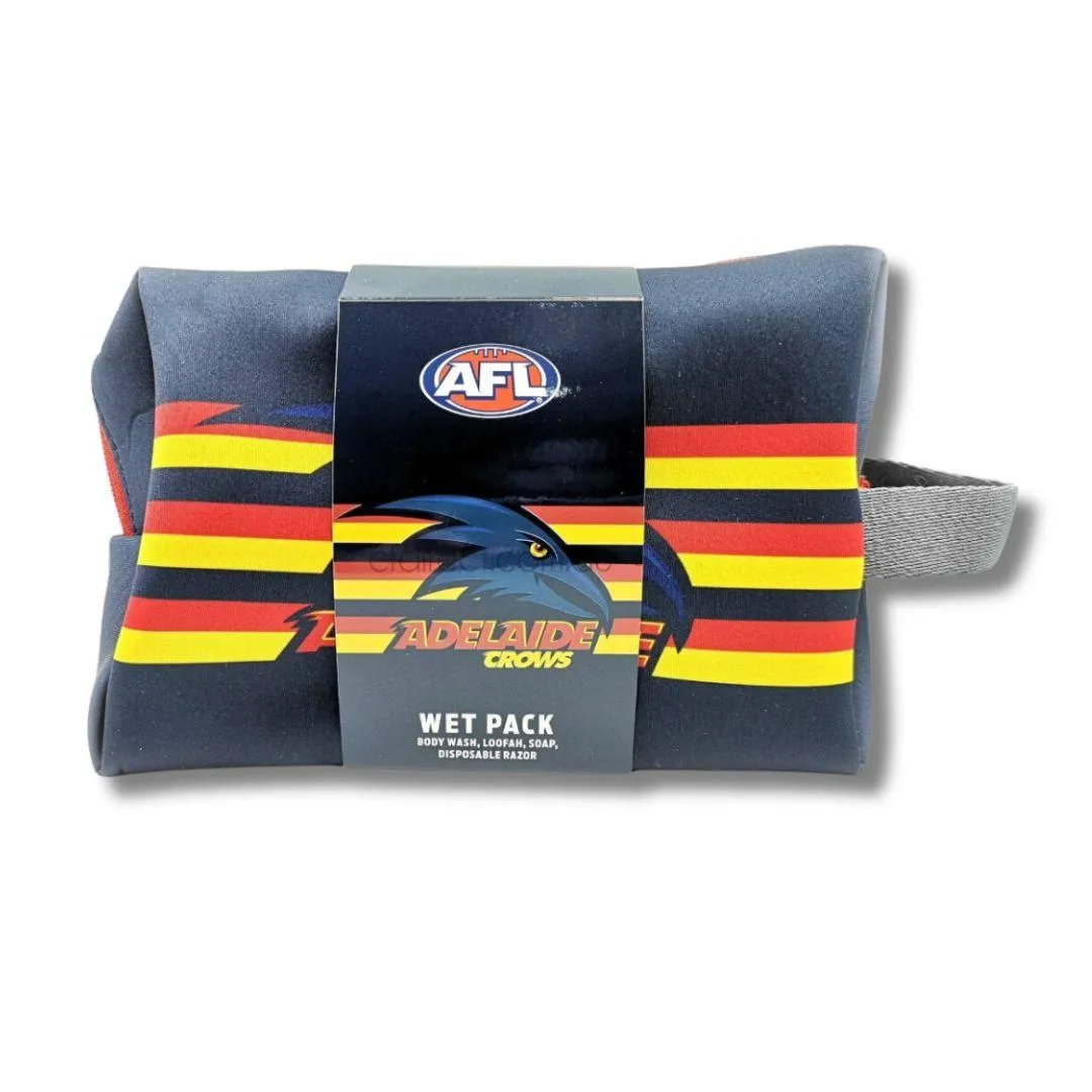 AFL Adelaide Crows Toiletry Bag Gift Set