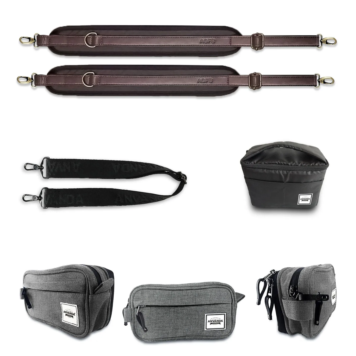 Använda Accessory Pack w/Camera Insert