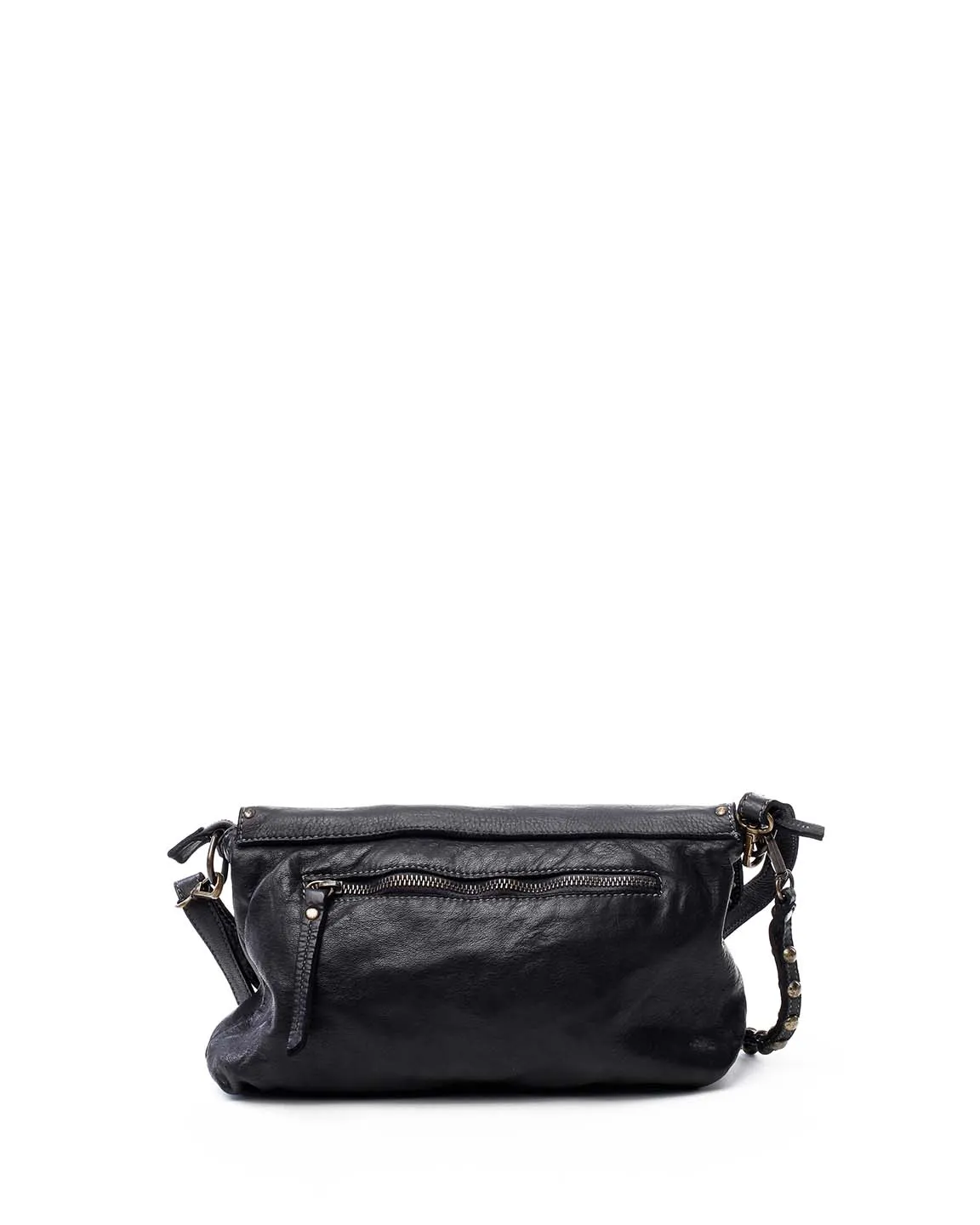 Aria Envelope Crossbody in Black