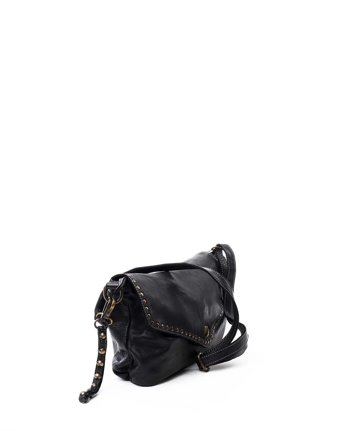Aria Envelope Crossbody in Black