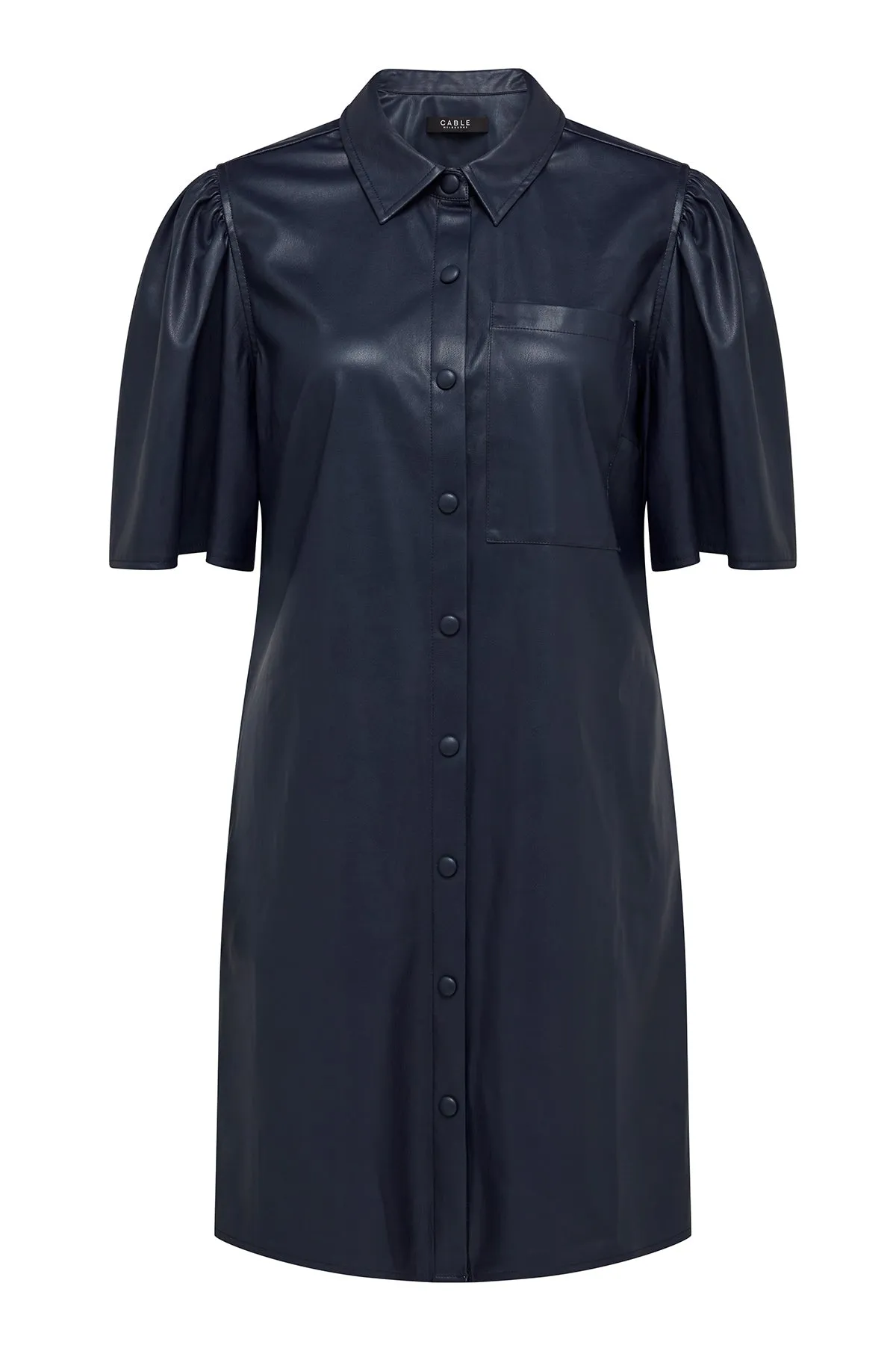 Arlo Vegan Dress - Navy