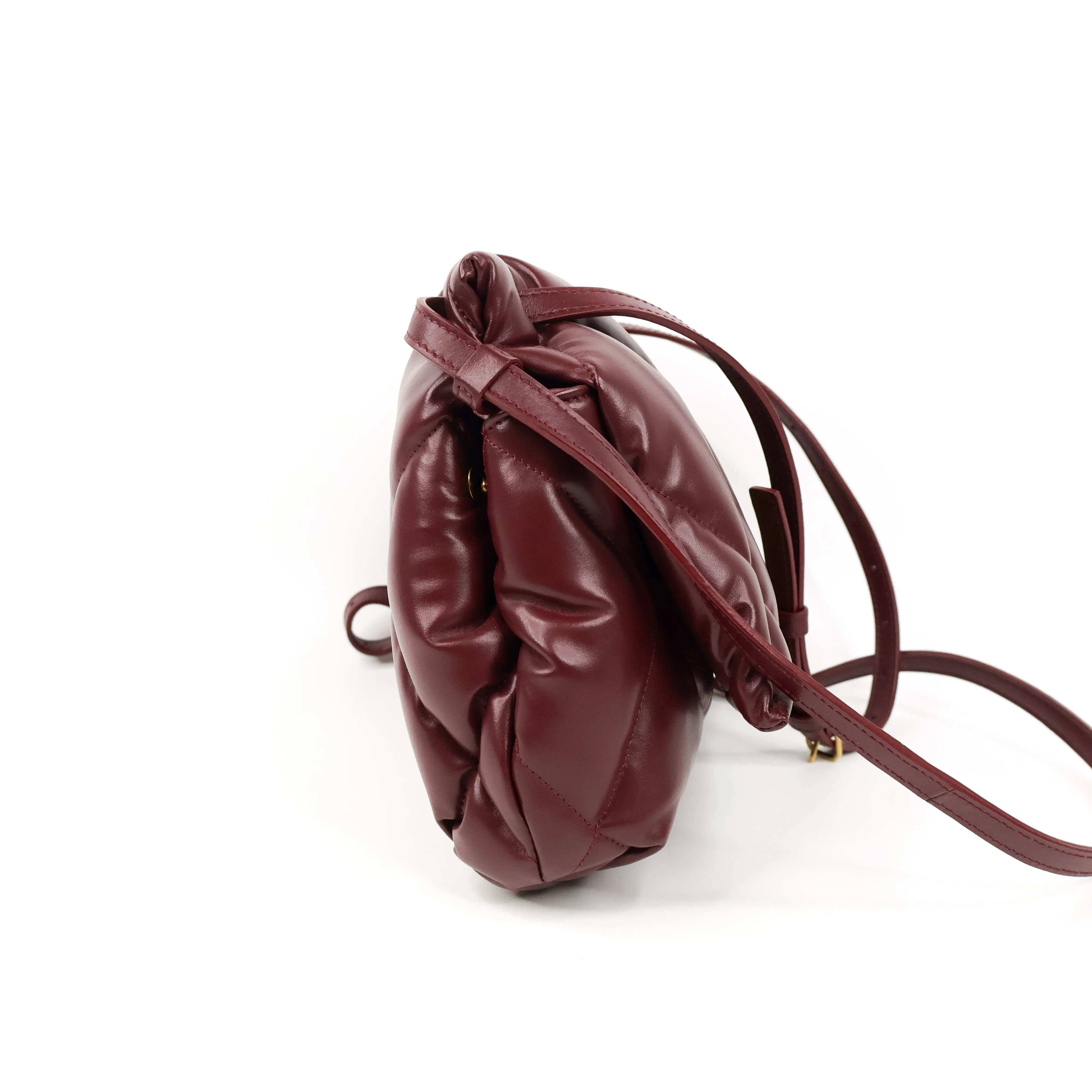 Balenciaga Flap Bag Burgundy