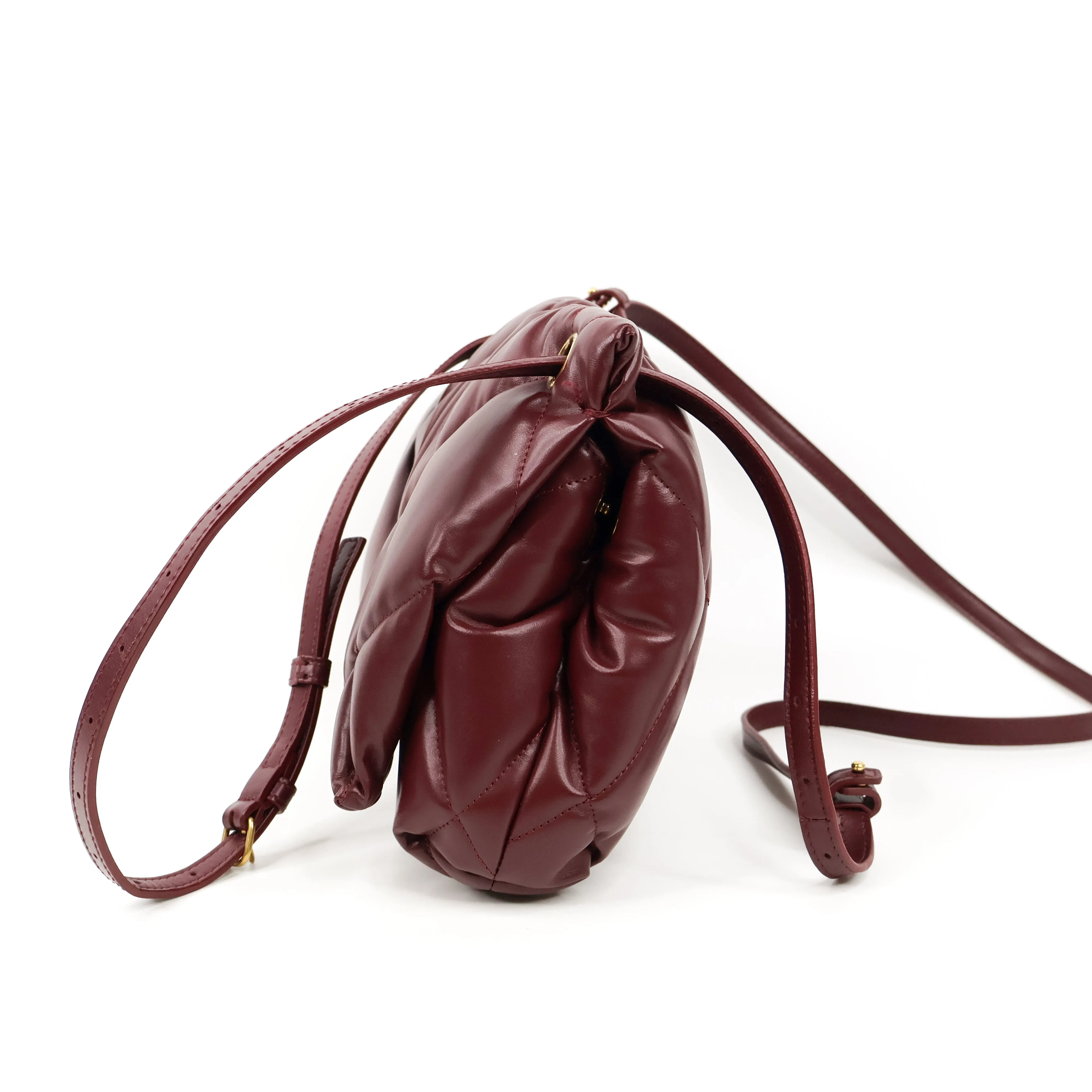 Balenciaga Flap Bag Burgundy