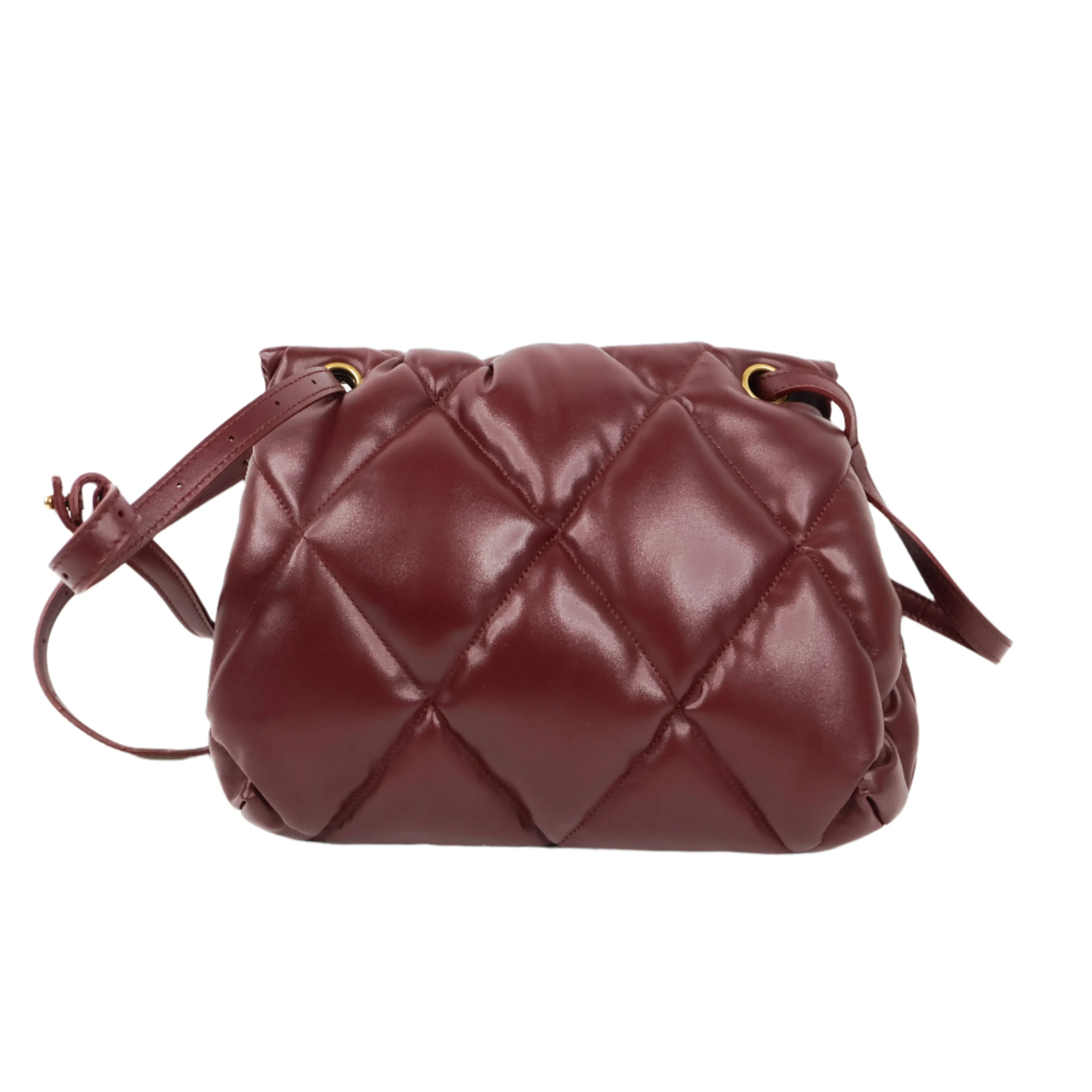 Balenciaga Flap Bag Burgundy