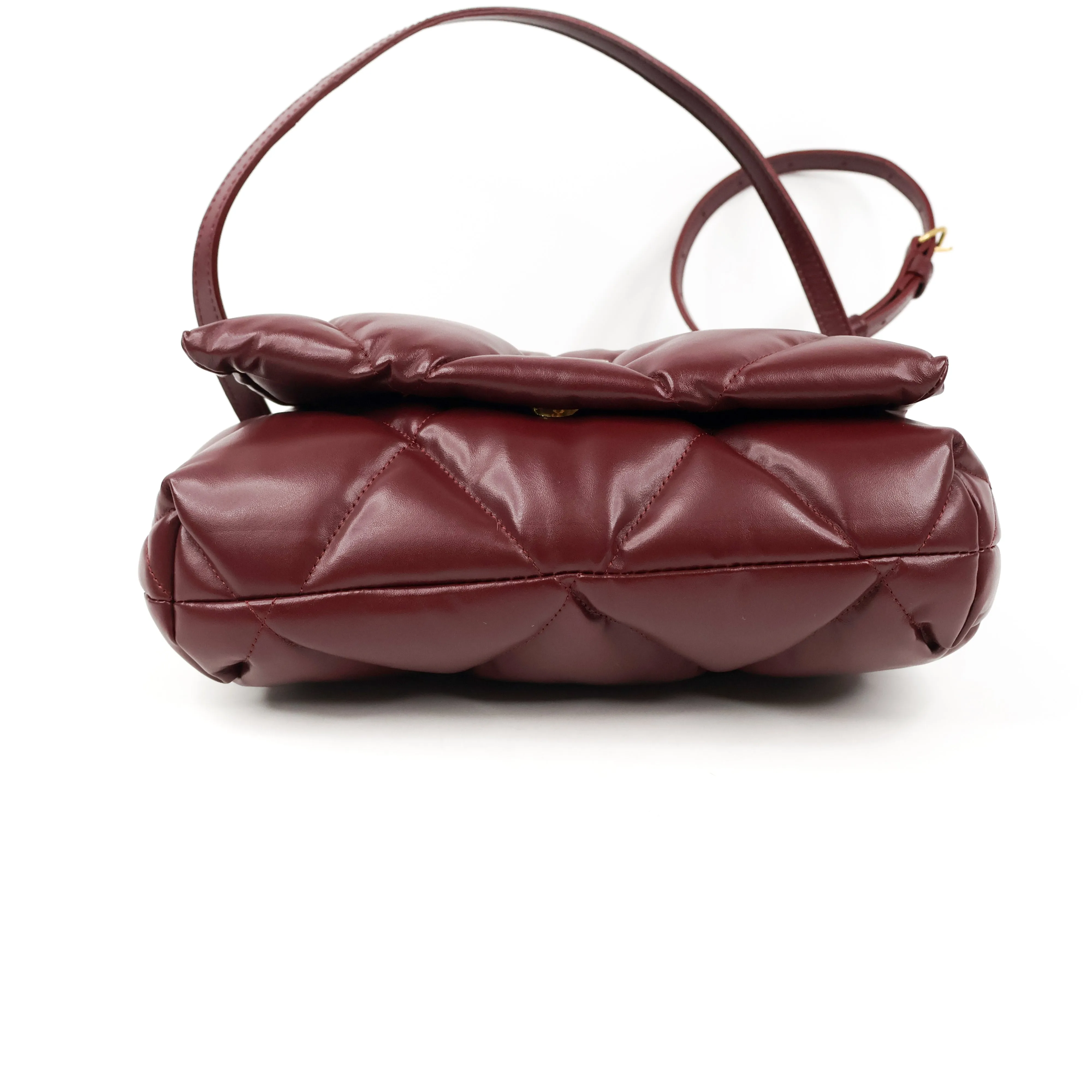 Balenciaga Flap Bag Burgundy