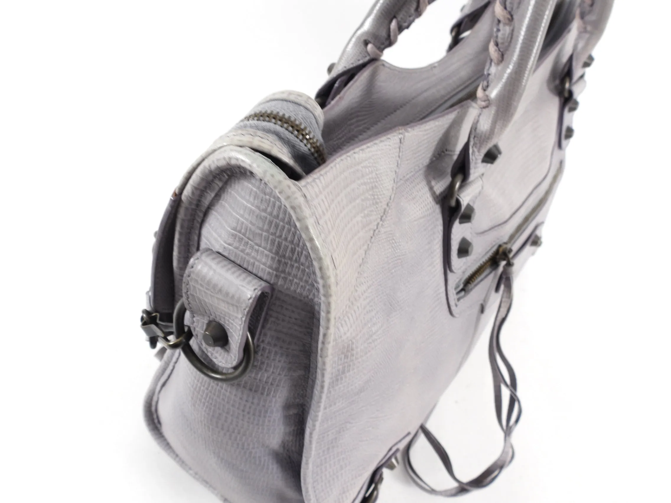 Balenciaga Lilac Limited Anniversary Edition Medium Classic City Bag