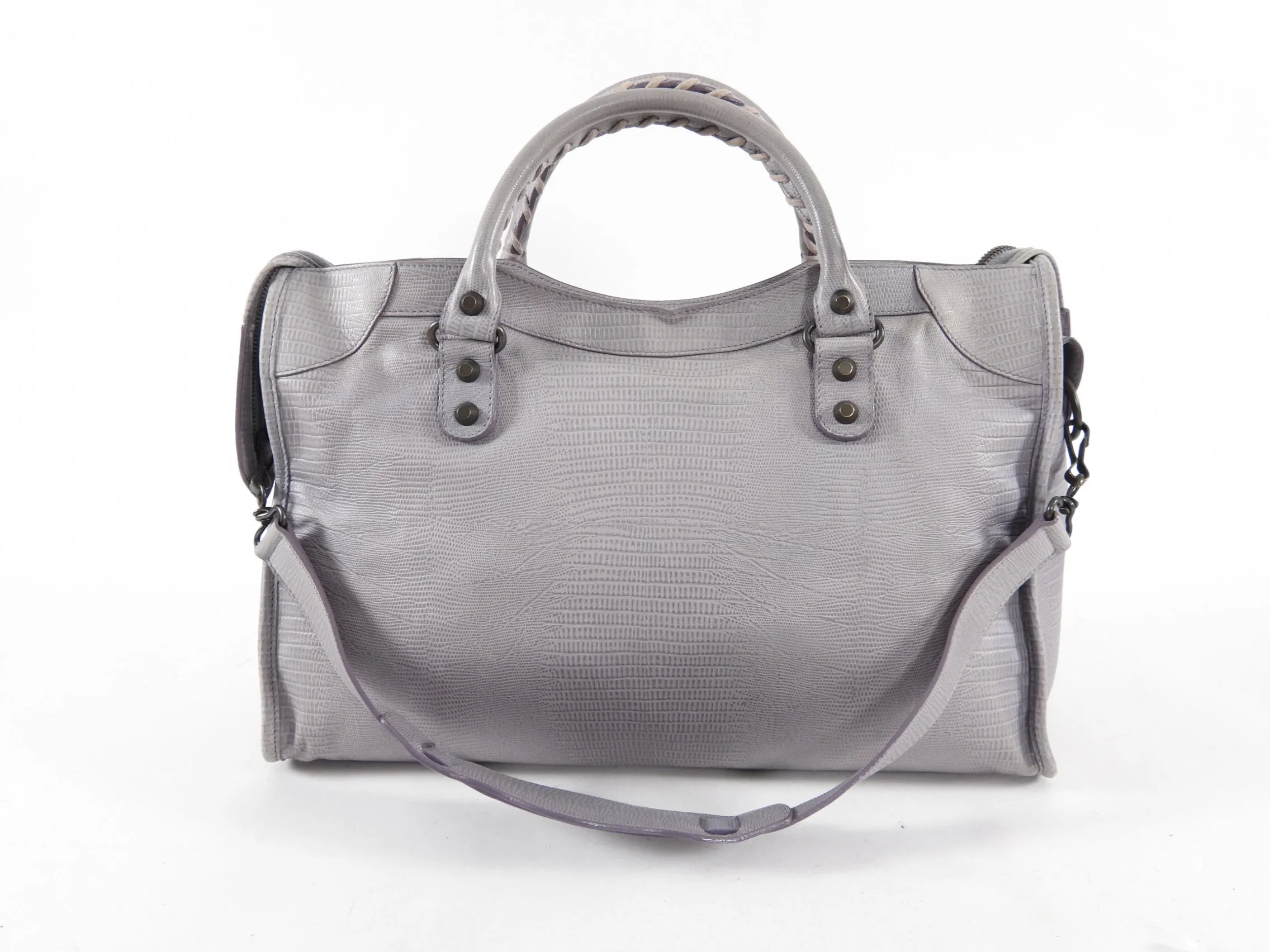 Balenciaga Lilac Limited Anniversary Edition Medium Classic City Bag