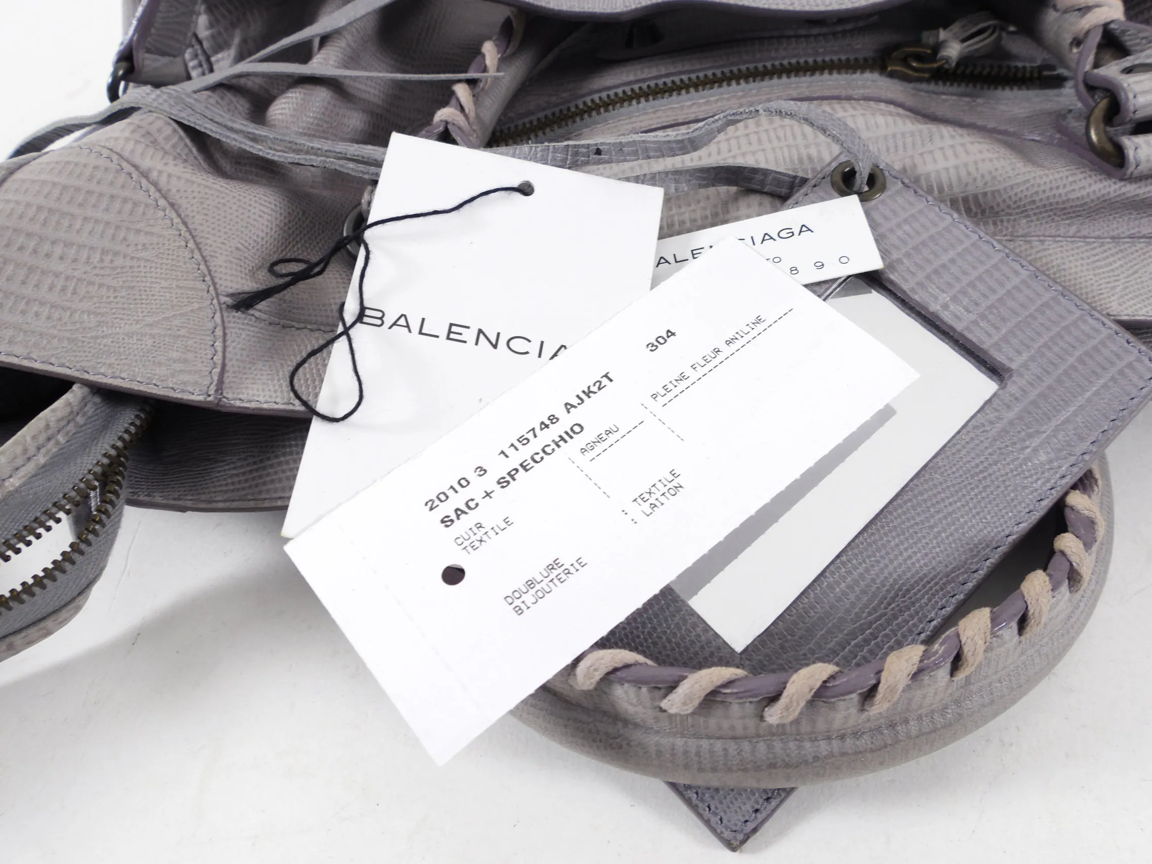 Balenciaga Lilac Limited Anniversary Edition Medium Classic City Bag
