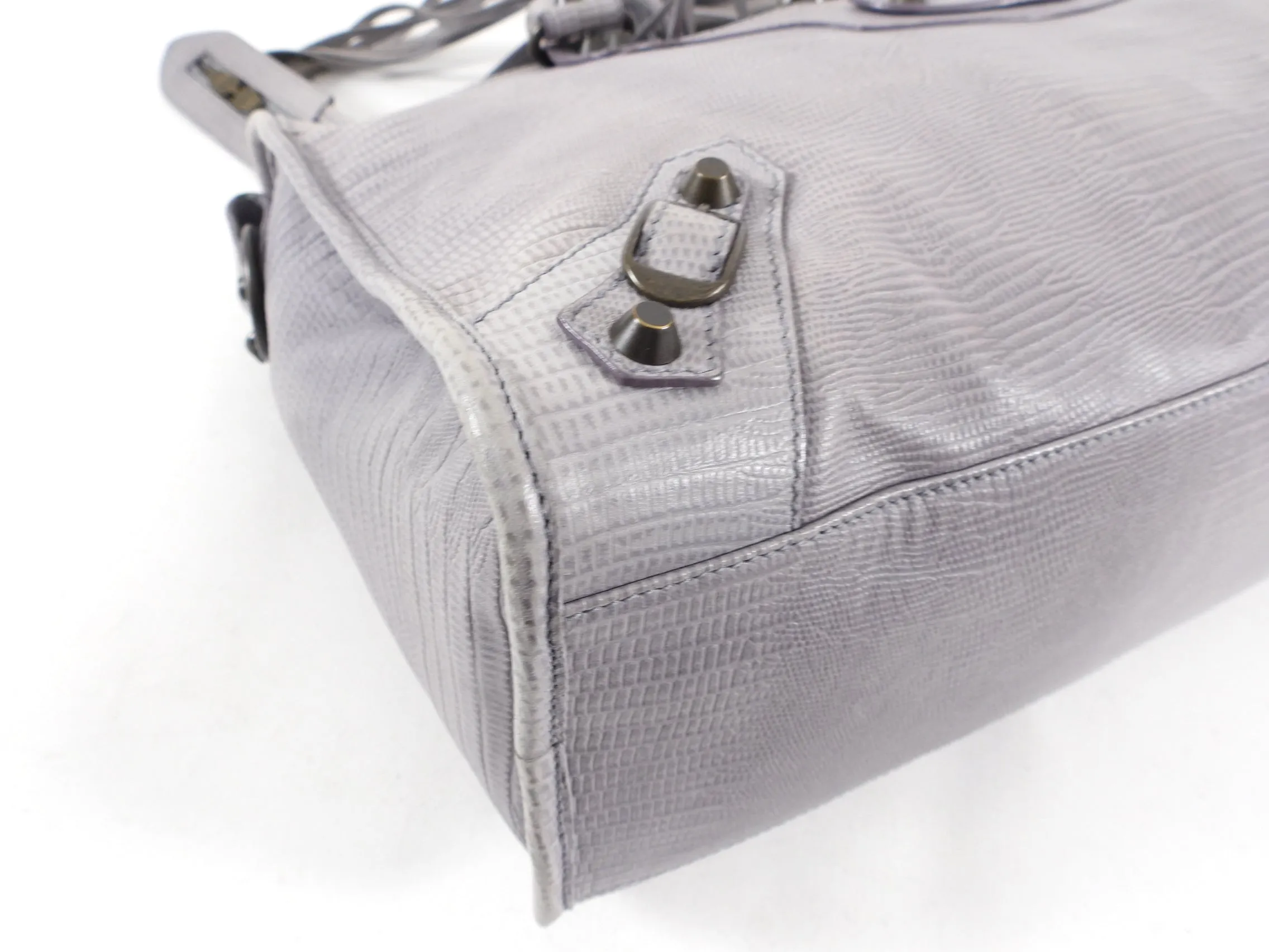 Balenciaga Lilac Limited Anniversary Edition Medium Classic City Bag