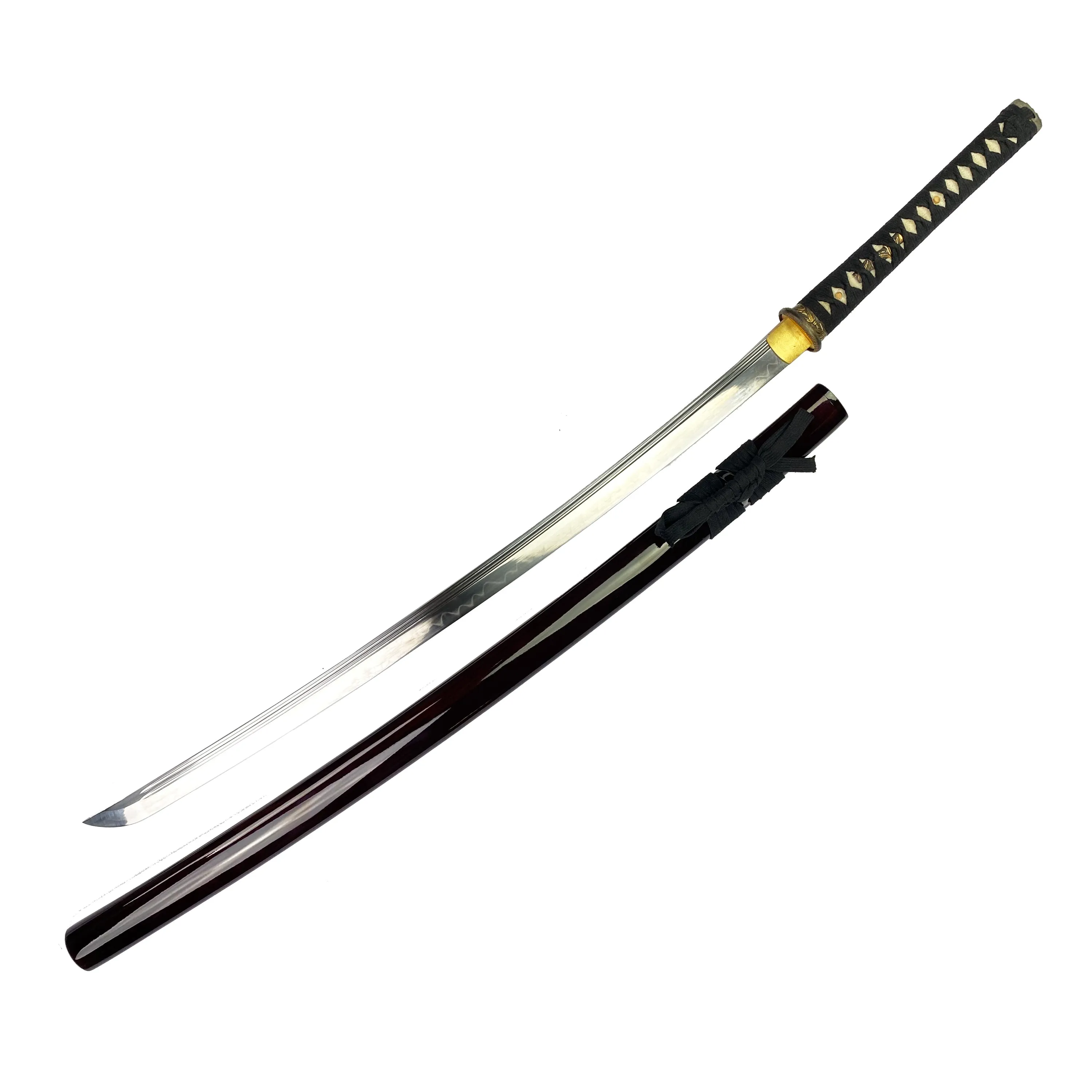 BAMBOO "FAST CUTTER" LIGHTWEIGHT KATANA BURGUNDY