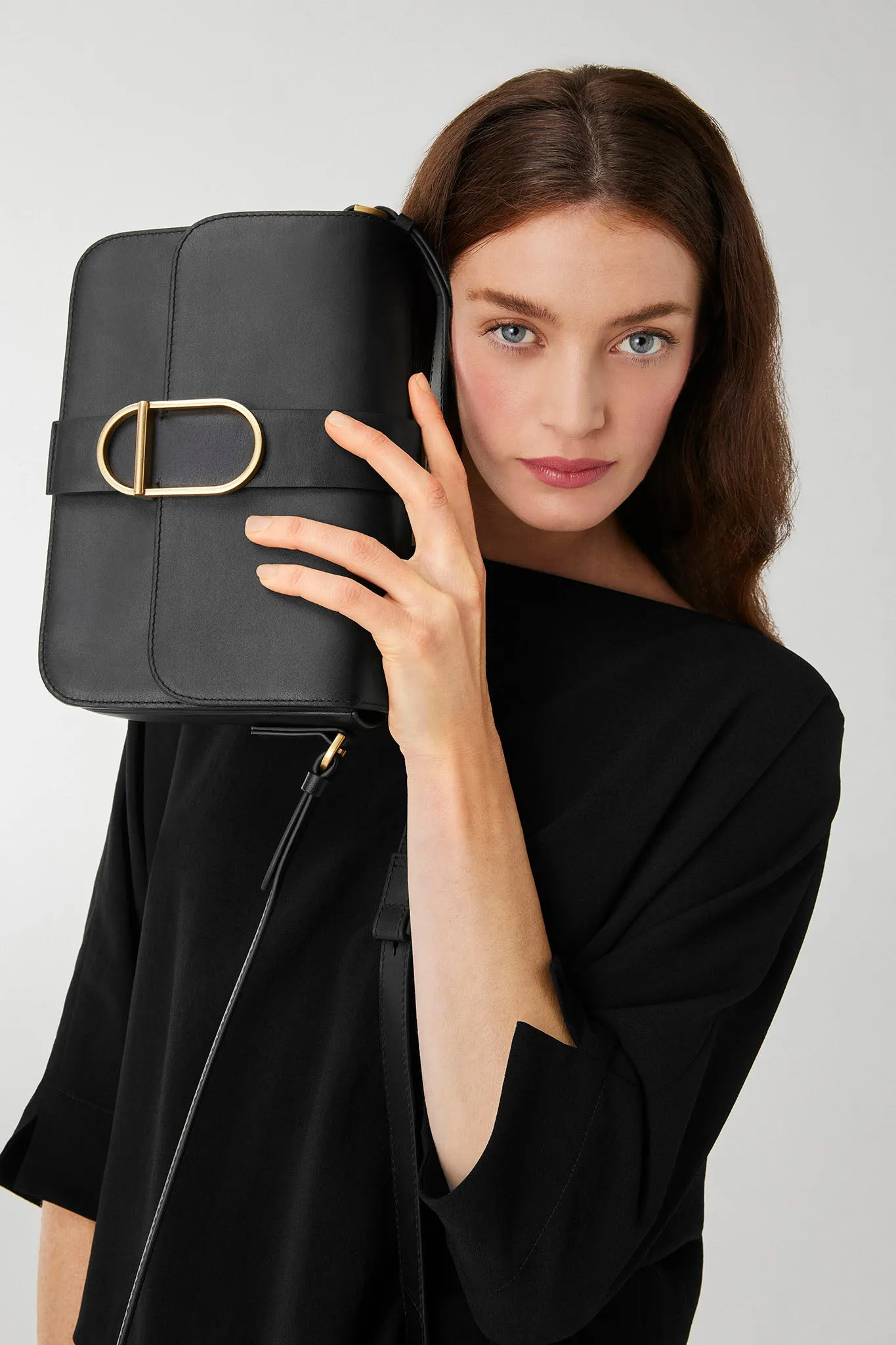 Beatrix Flap Over Leather Cross Body