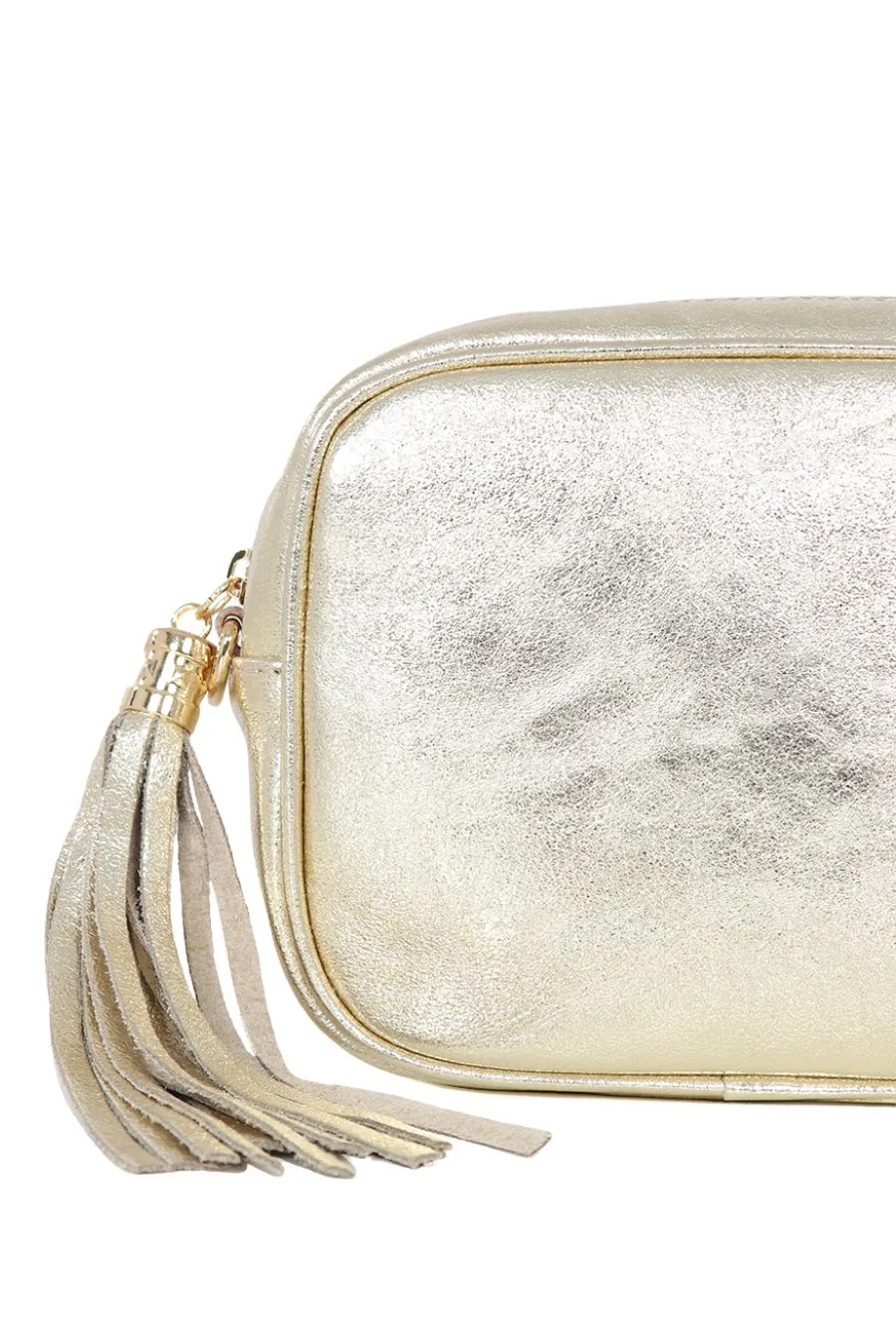 Beau Crossbody Bag - Gold, Metallic