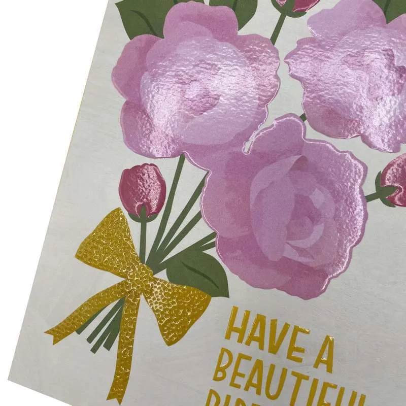 Beautiful Birthday Roses Card