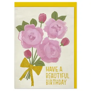 Beautiful Birthday Roses Card