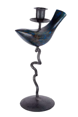 Bird Twig Candle Holder