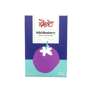Bixby Wild Blueberry Vegan White Chocolate Smoothie Bar
