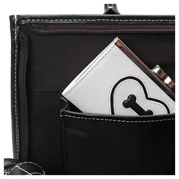 Black Leather Carrier