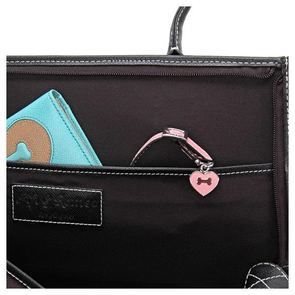 Black Leather Carrier