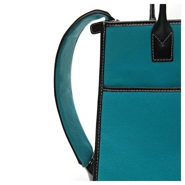 Black Leather Carrier