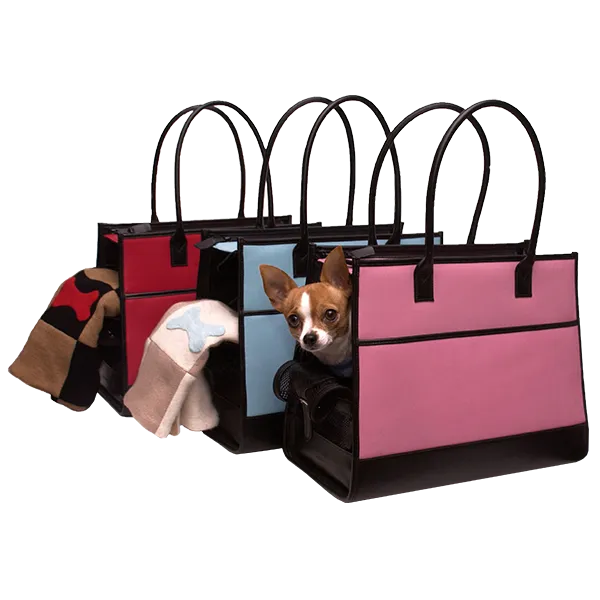 Black Leather Carrier