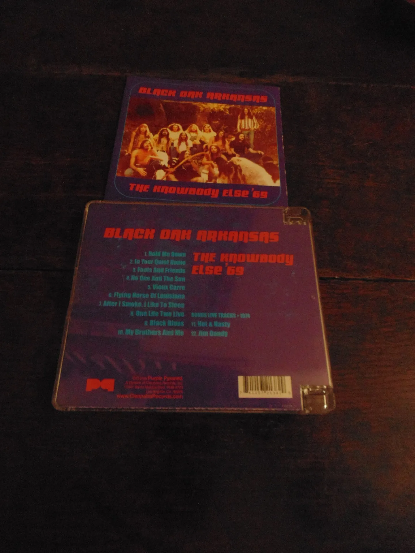 Black Oak Arkansas CD, The Knowbody Else '69, Rare Debut Release, Out of Print