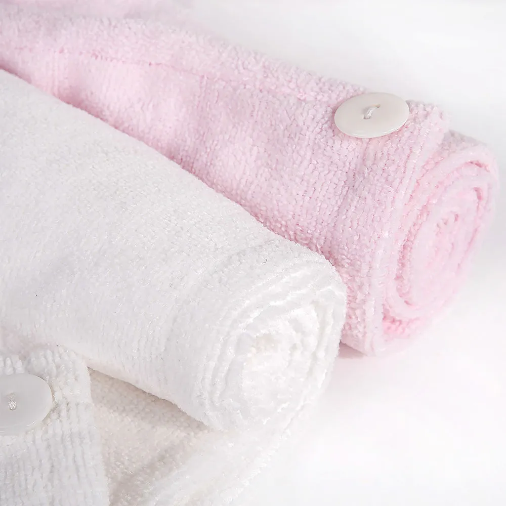 Brushworks Hair Towel Wrap Pack of 2