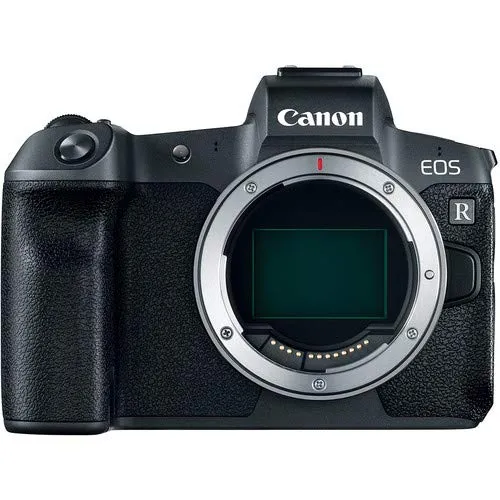 Canon EOS R Mirrorless Digital Camera International Model (3075C002) W/Bag, Extra Battery, Rode Mic, Extended Warranty Bundle