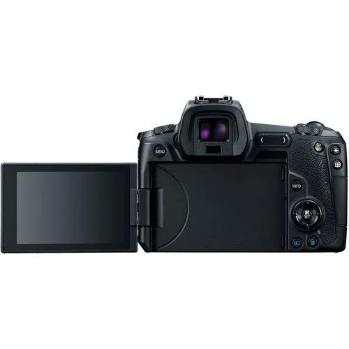 Canon EOS R Mirrorless Digital Camera International Model (3075C002) W/Bag, Extra Battery, Rode Mic, Extended Warranty Bundle