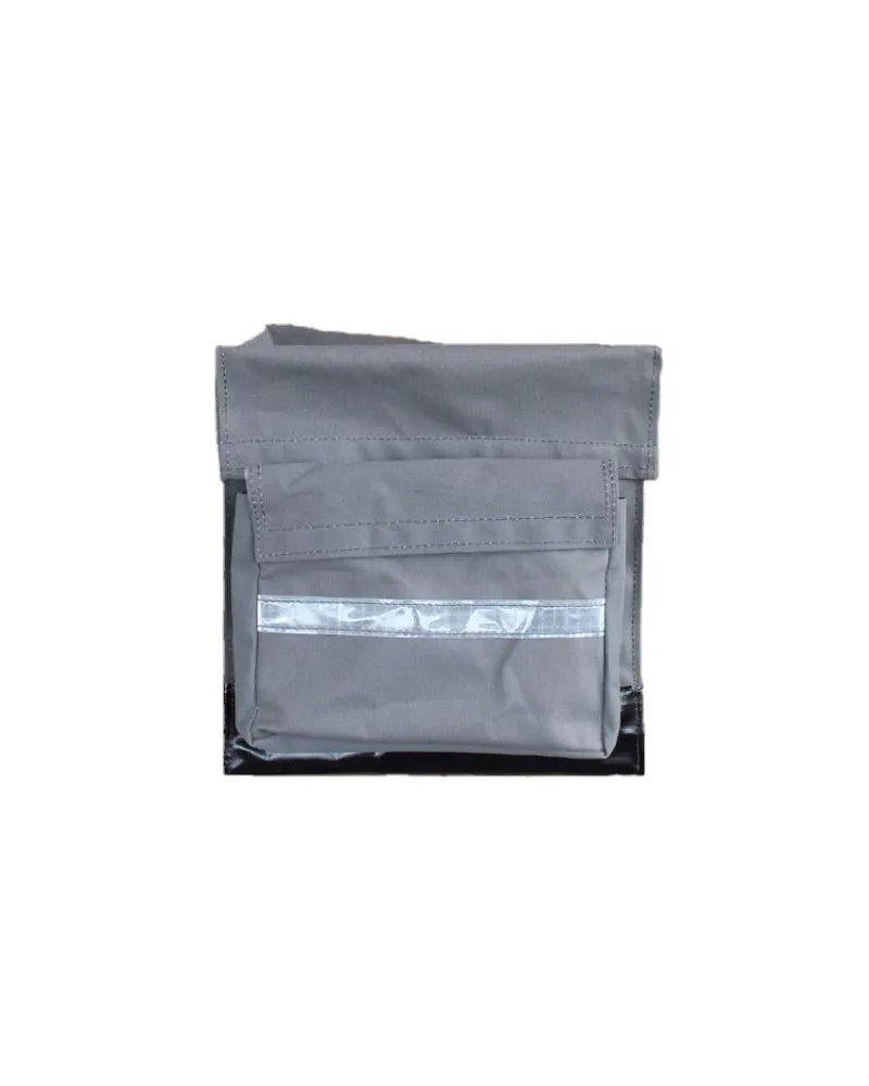 Canvas Mining Square Reflective Crib Bag Grey