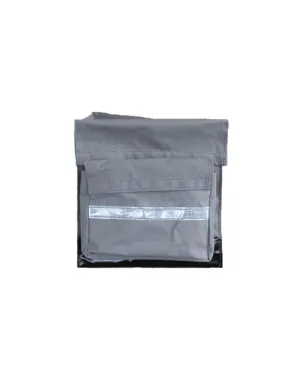 Canvas Mining Square Reflective Crib Bag Grey