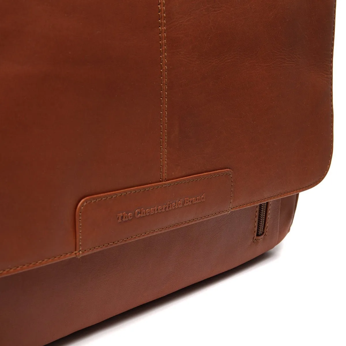 Chesterfield Shoulder Bag  - Richard | Cognac
