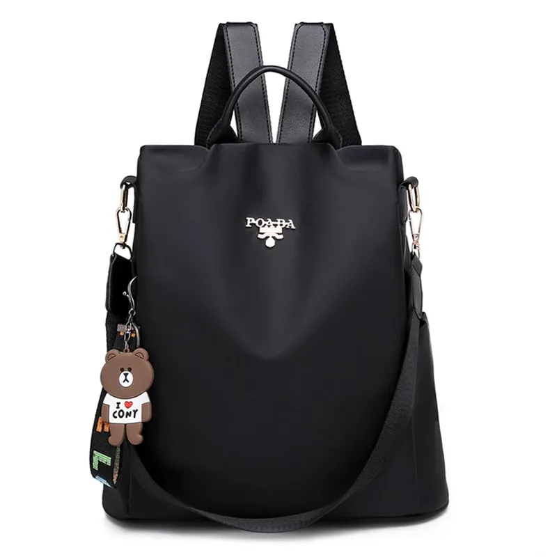 Christmas Gift Fashion Anti-theft Women Backpacks Oxford Cloth Shoulder Bags for Teenagers Girls Large Capacity School Bags Travel Backpack