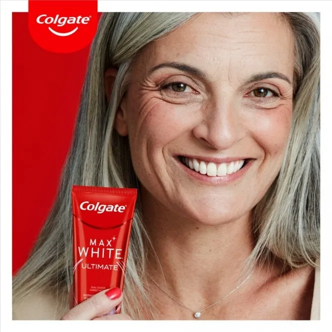 Colgate Max White Ultimate Radiance Toothpaste Duo 2 x 75ml