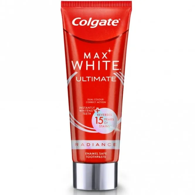 Colgate Max White Ultimate Radiance Toothpaste Duo 2 x 75ml