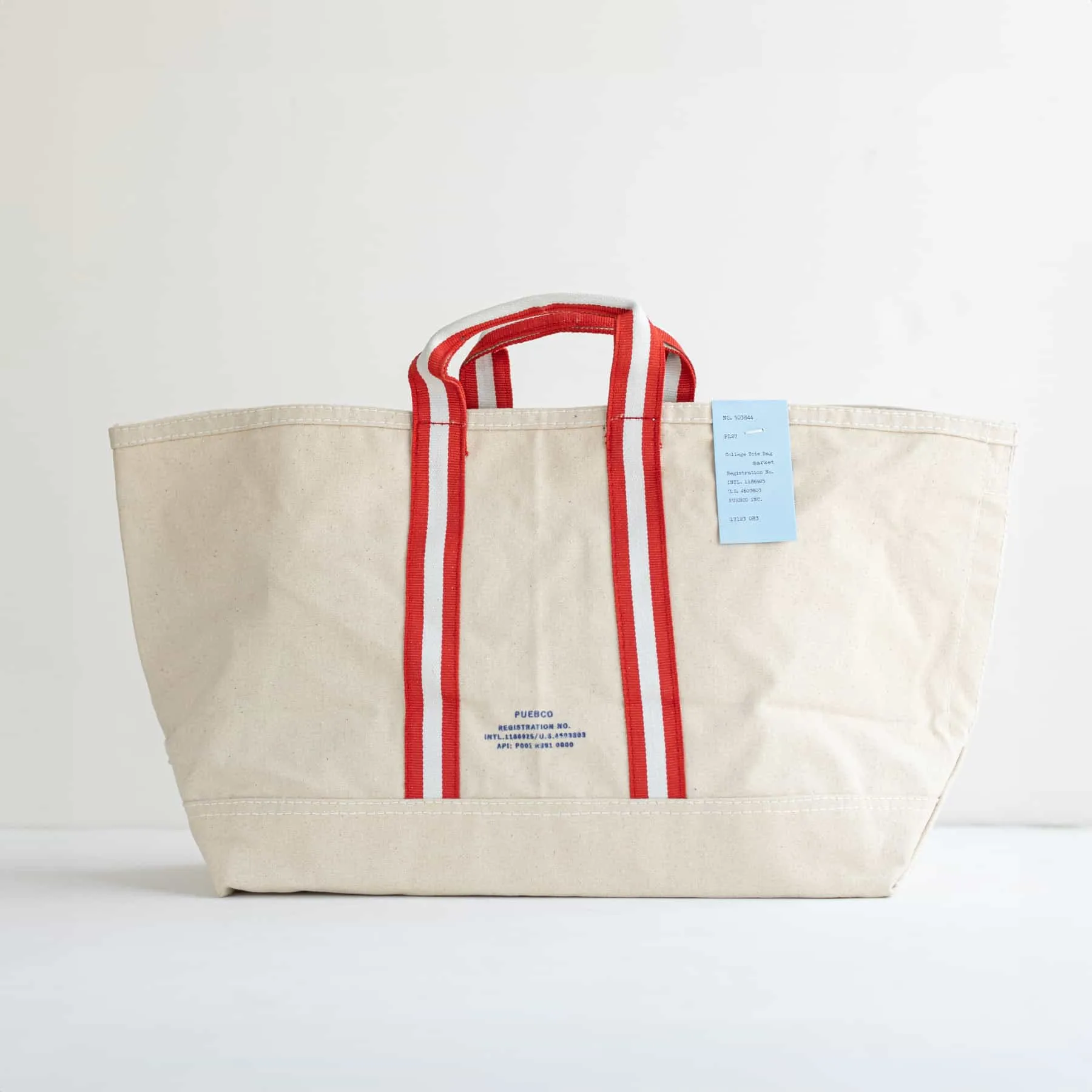 COLLEGE TOTE BAG／Market