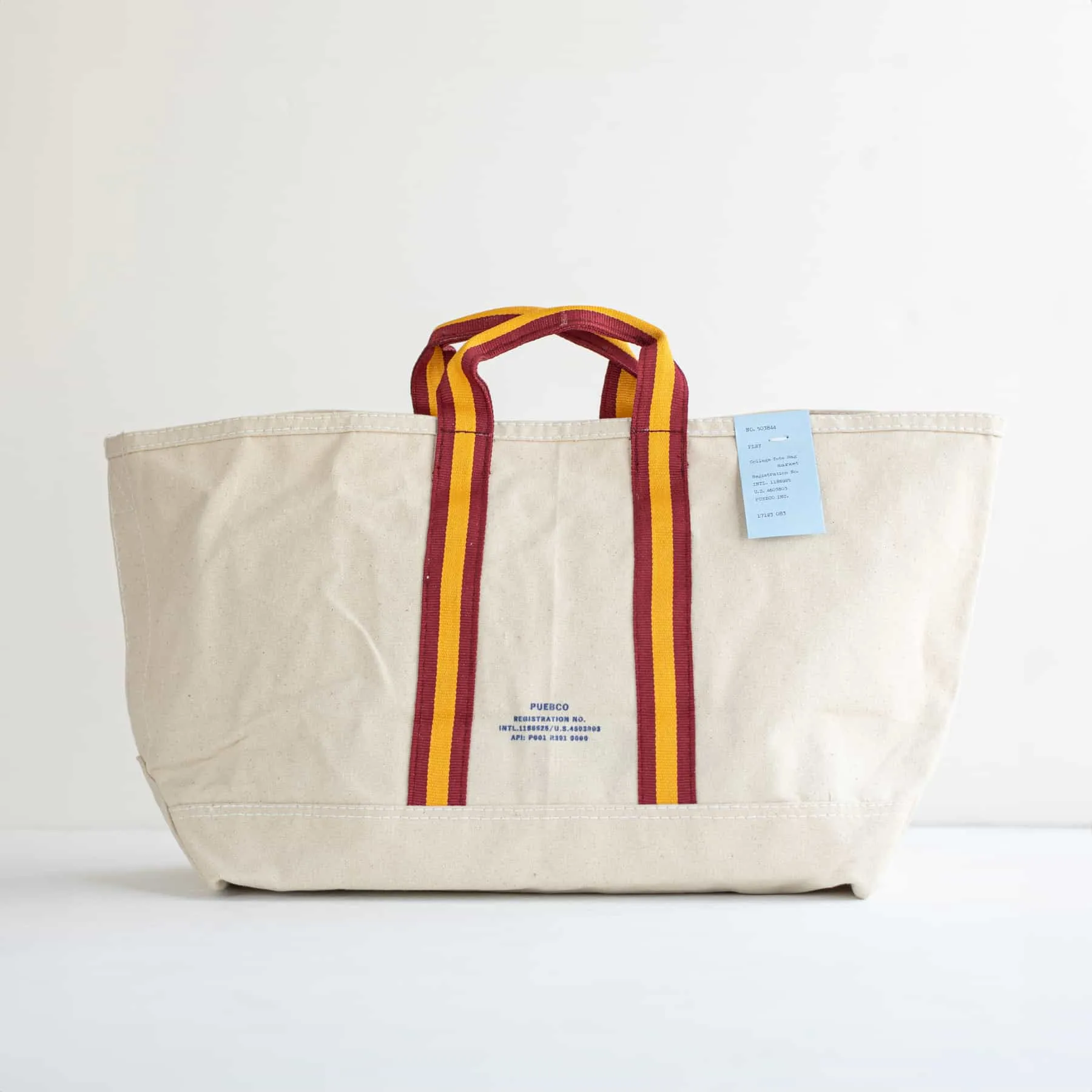 COLLEGE TOTE BAG／Market