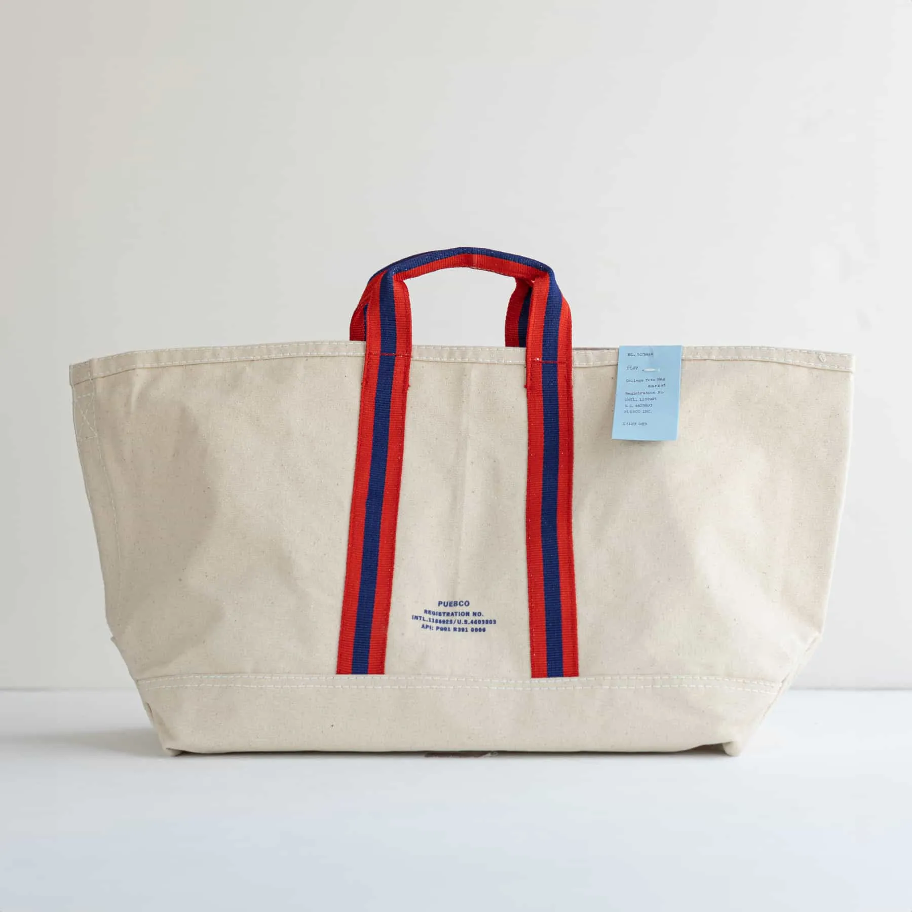COLLEGE TOTE BAG／Market