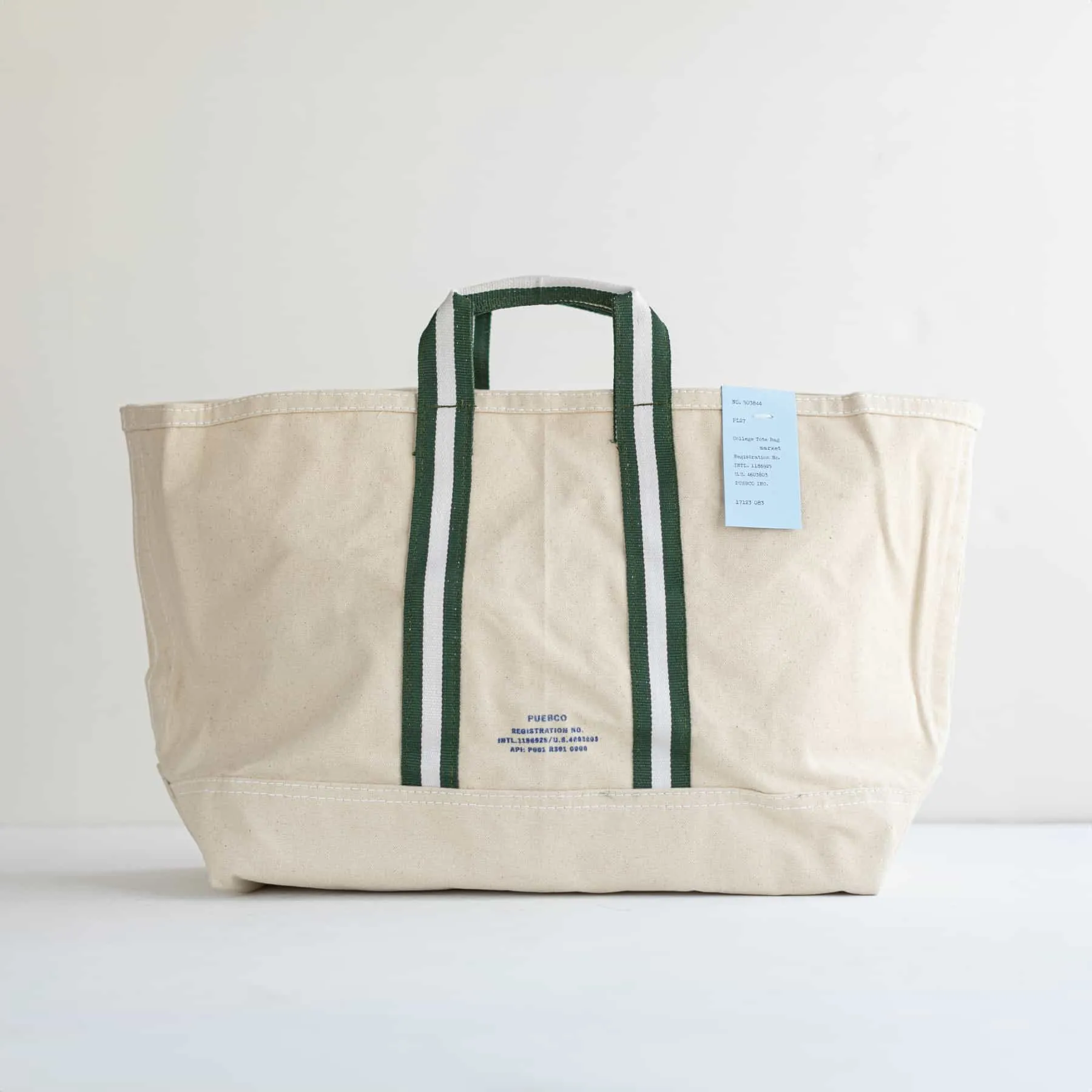 COLLEGE TOTE BAG／Market