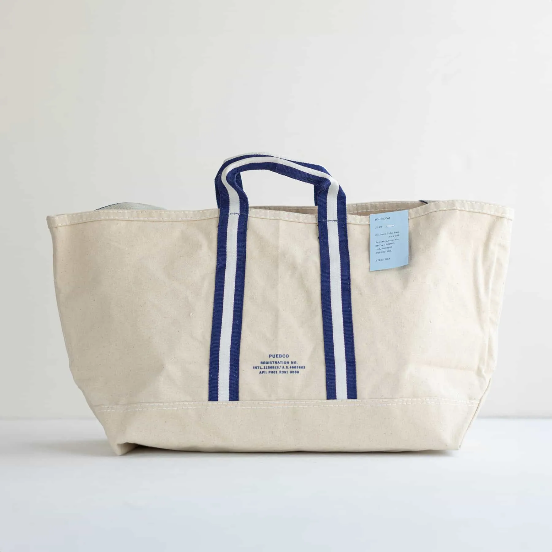 COLLEGE TOTE BAG／Market