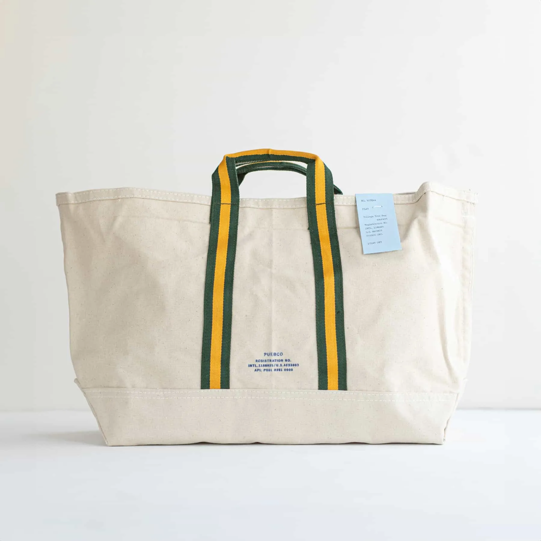 COLLEGE TOTE BAG／Market