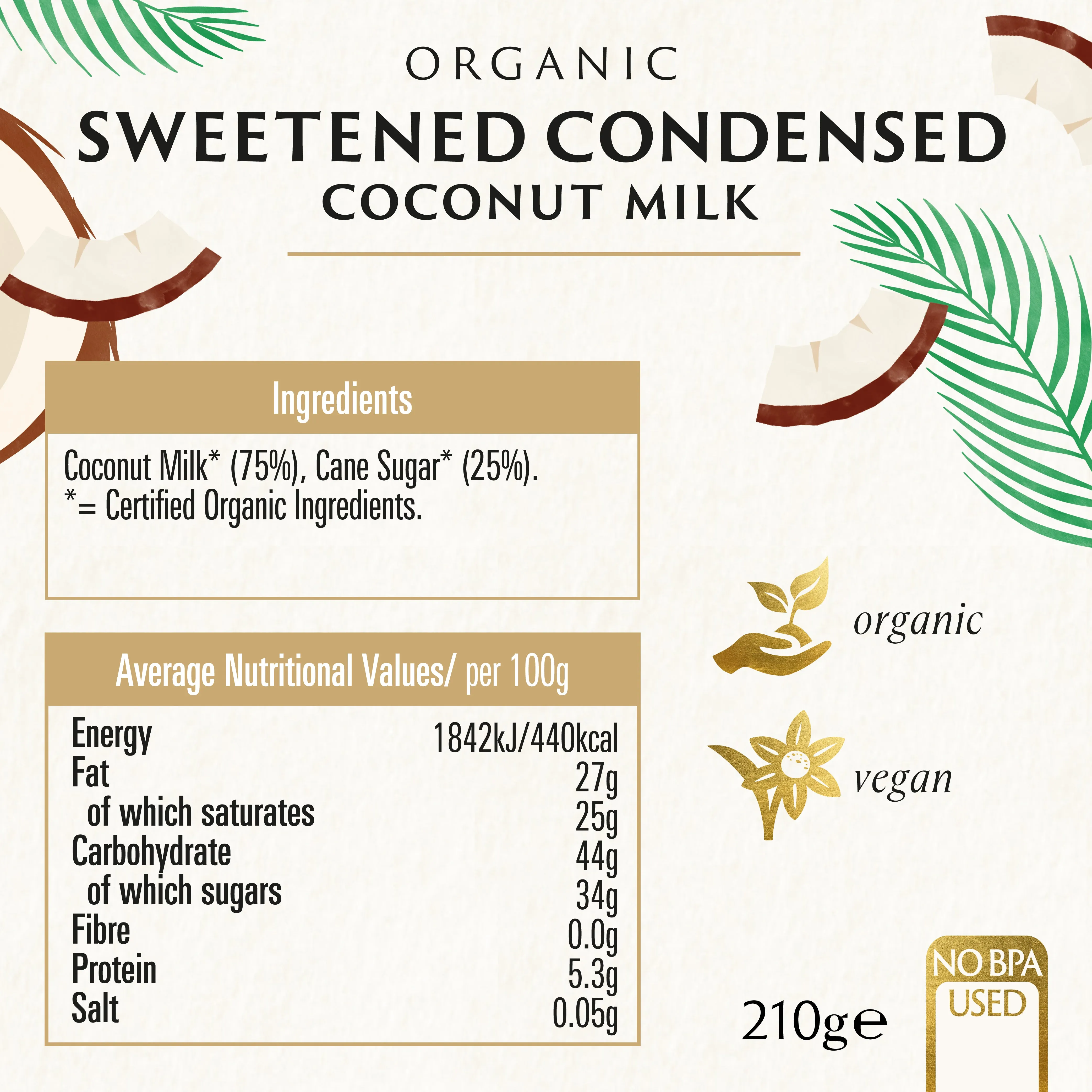 CONDENSED COCONUT MILK