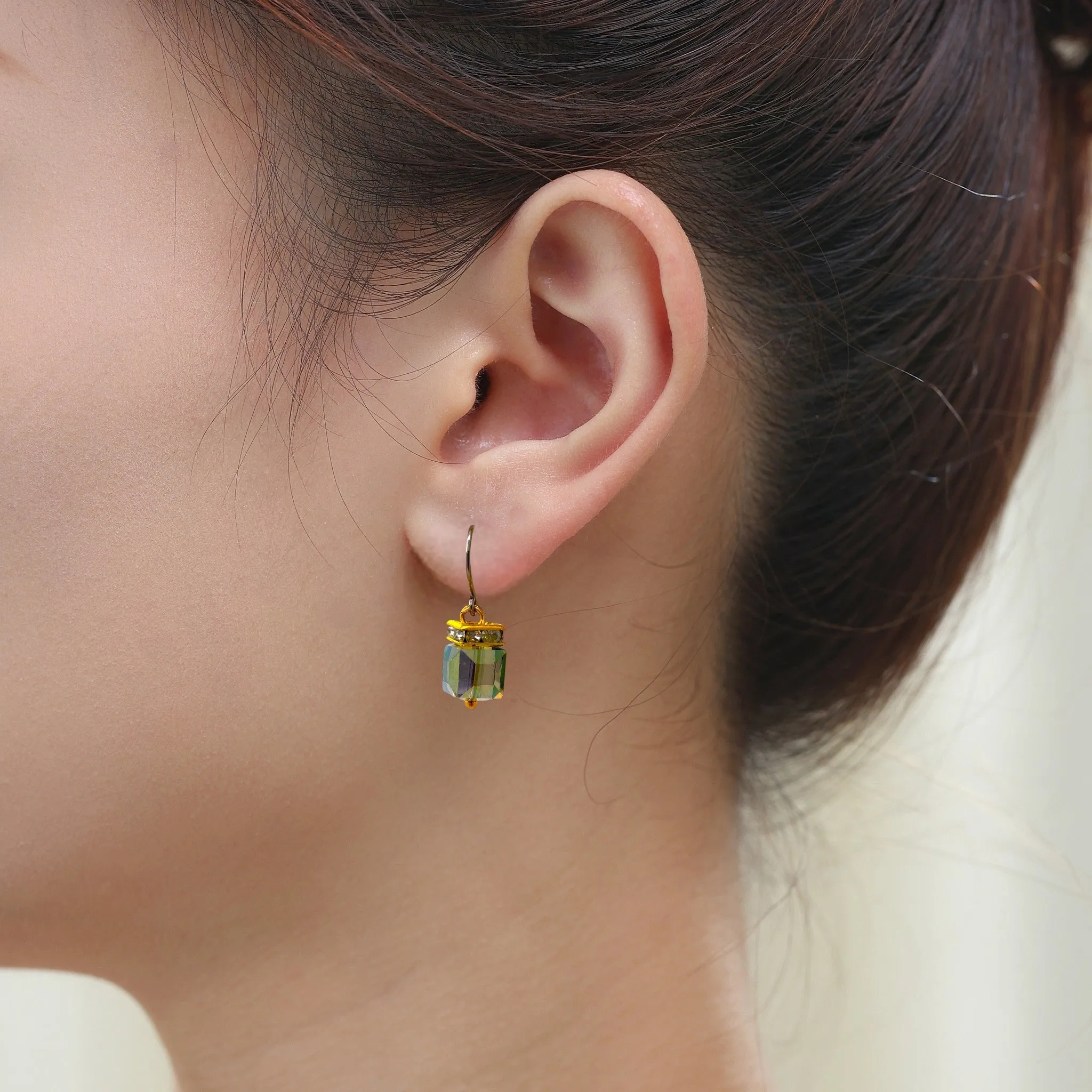 Crystal Prism Earrings